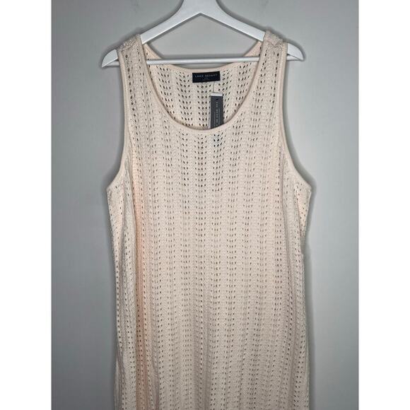 NWT Lane Bryant Eco-Friendly Chevron Striped Sweater Dress Women Size 26/28 - Picture 3 of 14